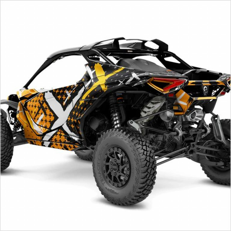 X-Design Orange XL Version for Can-Am Maverick R 2 Doors